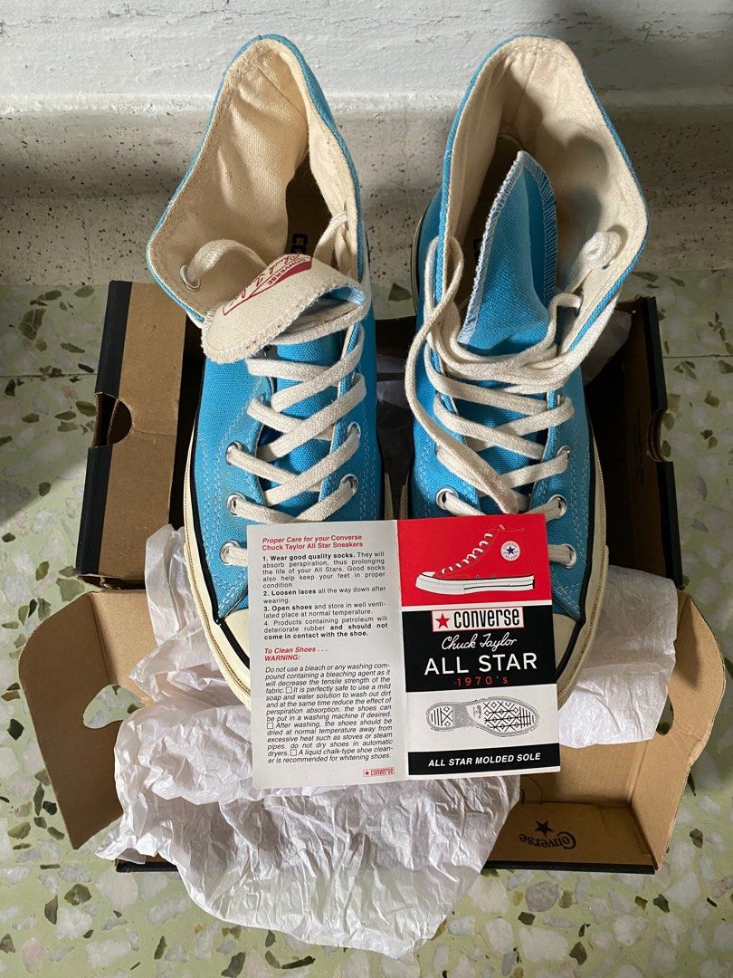 Heritage Blue Converse Chuck Taylor 1970 s Sneaker Men s Fashion