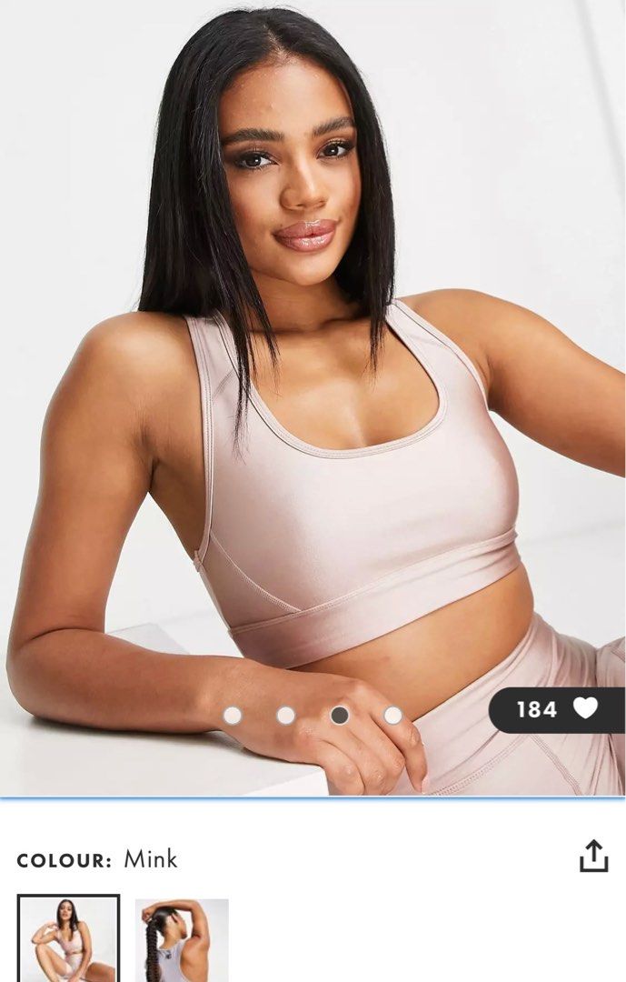Mink pink sports bra online