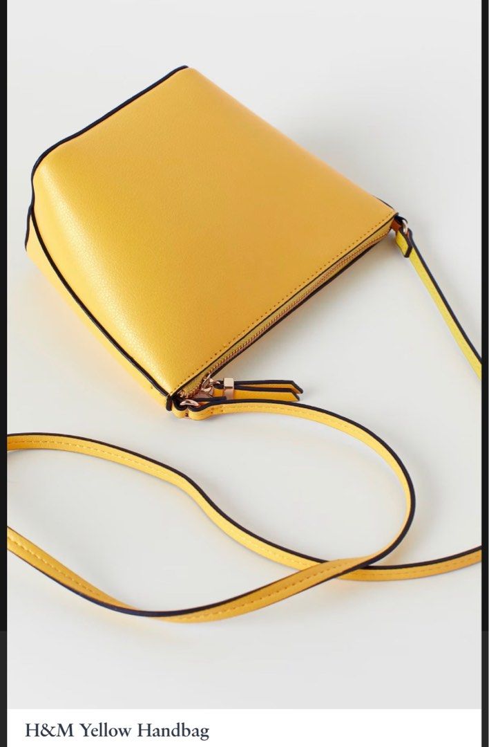 H&m 2025 yellow bag