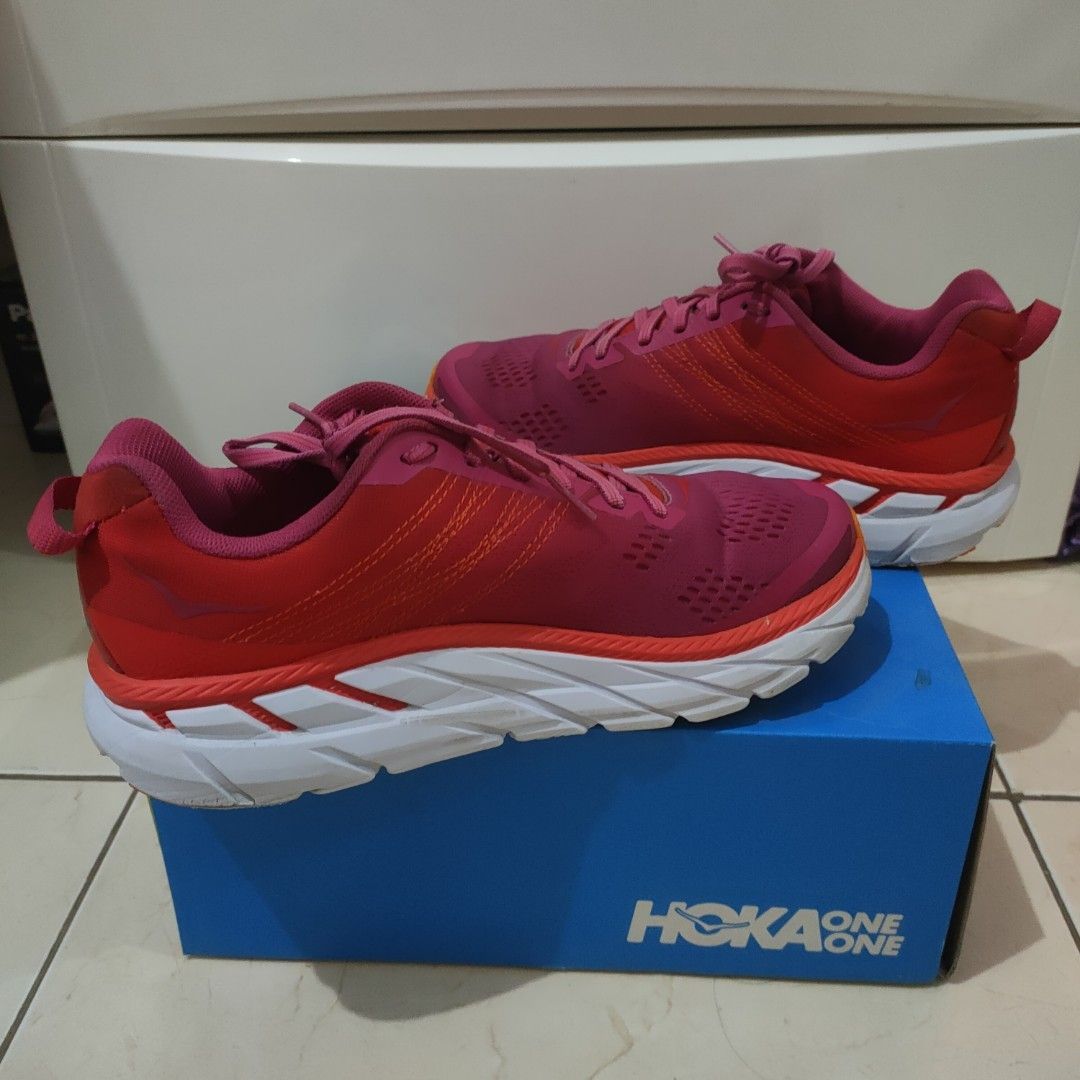 Hoka clifton 6 hotsell poppy red