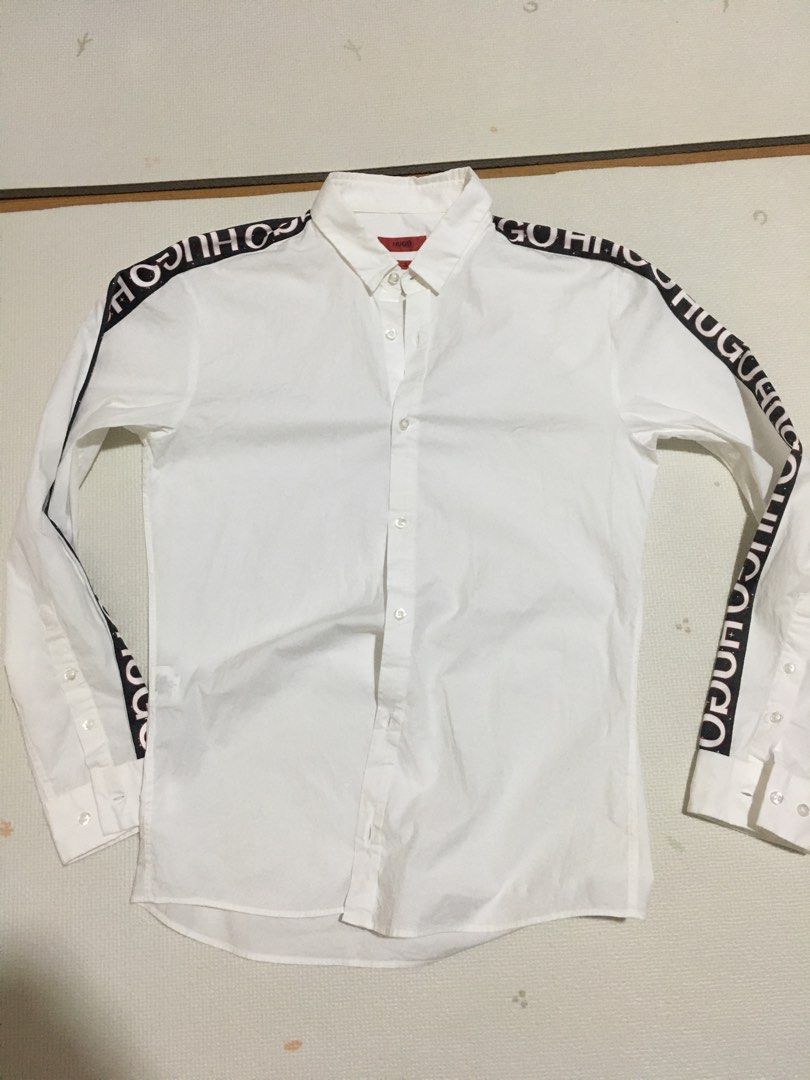 hugo boss white shirt sale