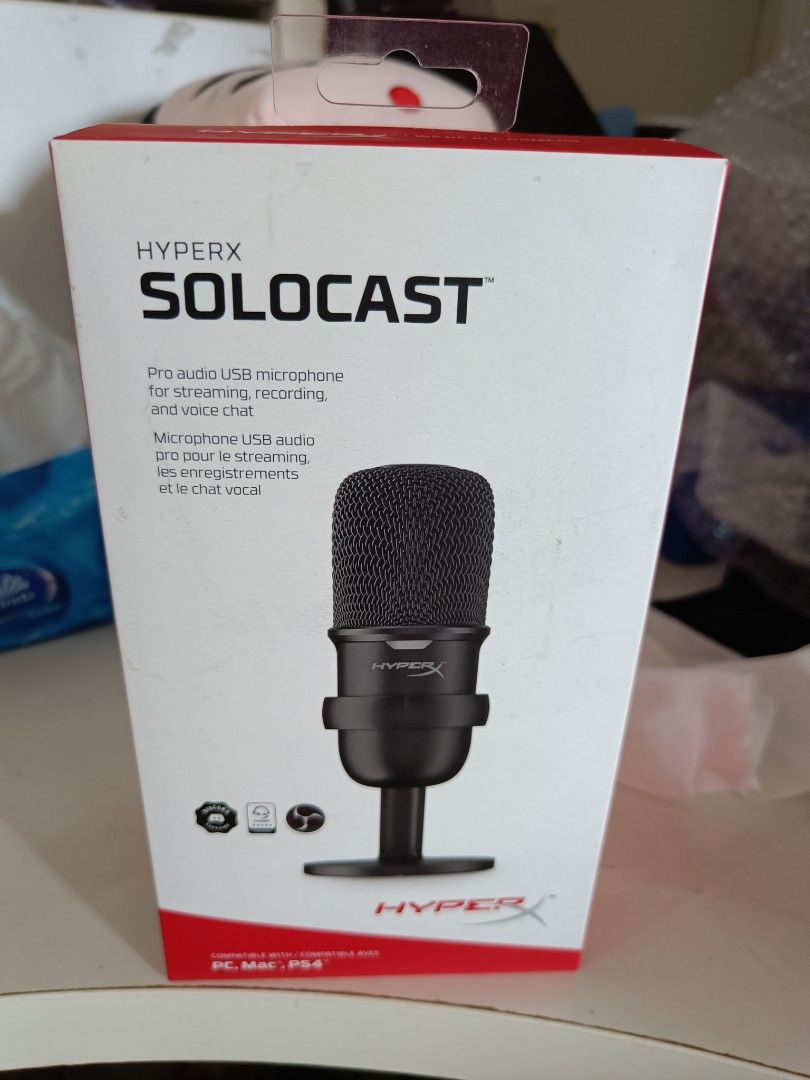HyperX Solocast, Audio, Microphones on Carousell