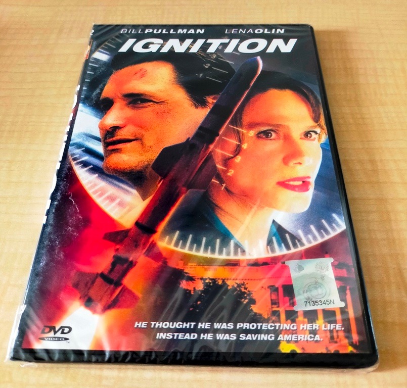 Ignition Original English Movie DVD 2002 Action Thriller Film New And