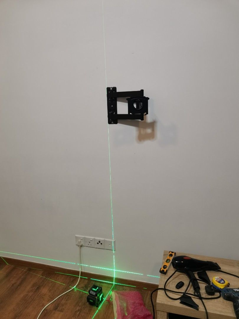 IKEA drilling drill service tebuk lubang pasang braket tv hanger wall