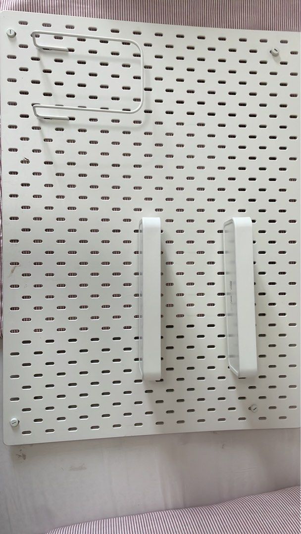 IKEA Pegboard with attachments, Furniture & Home Living, Home