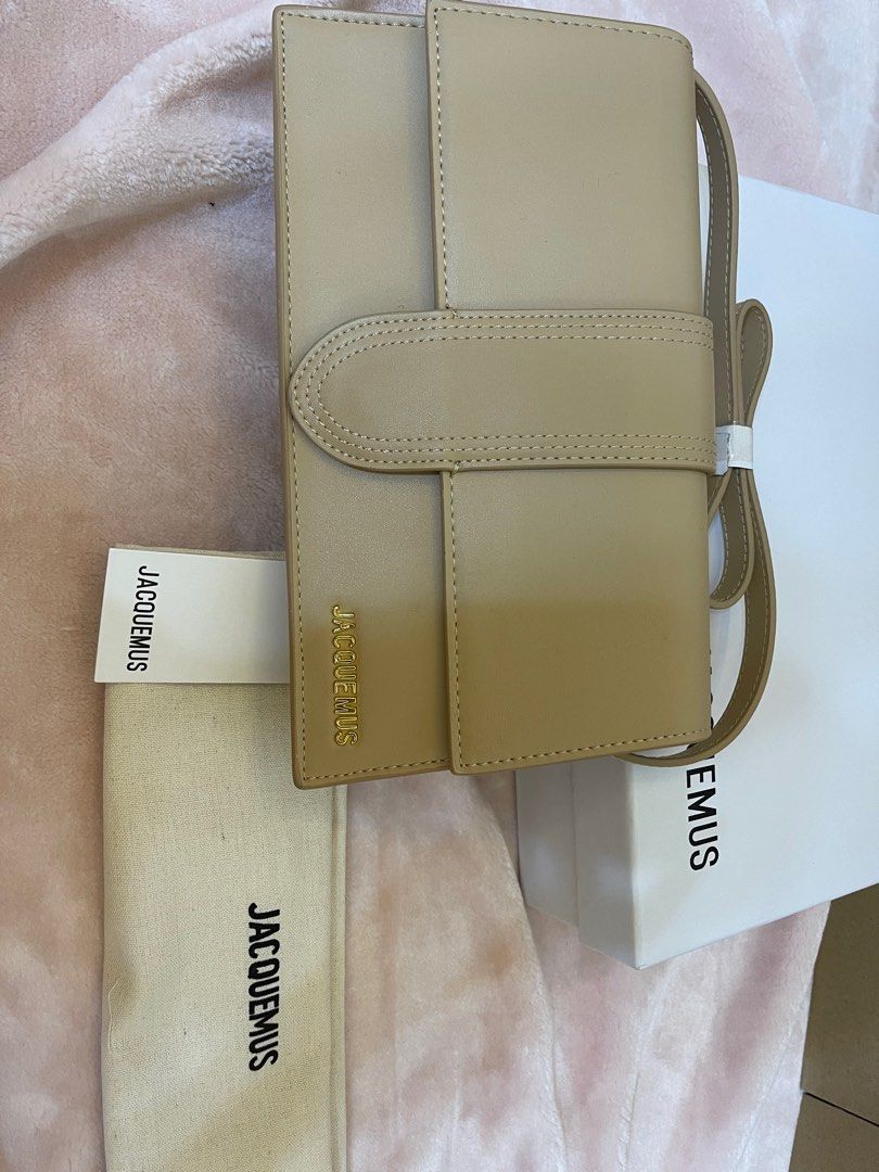 JACQuemus sling bag brown, Luxury, Bags & Wallets on Carousell
