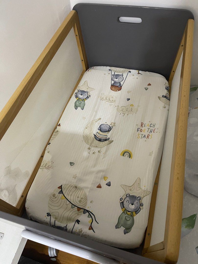 Aesthetic Japanese Baby Crib Yamatoya Lili Wagon 50cm width, Babies & Kids, Baby
