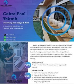 Jasa Pembuatan Kolam Renang Depok Wa:0812-9735-8955 Cakra Pool Teknik