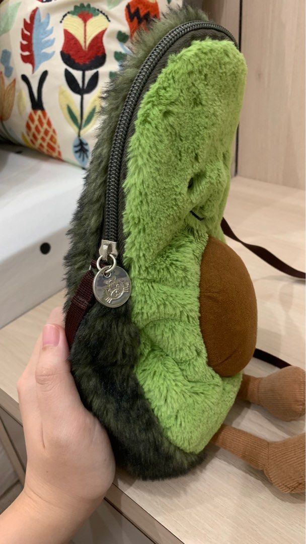 Jellycat amuseable avocado bag clearance