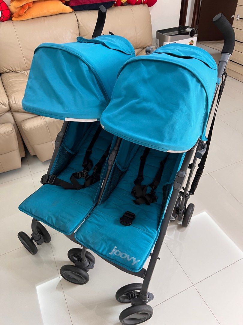 Joovy double umbrella online stroller