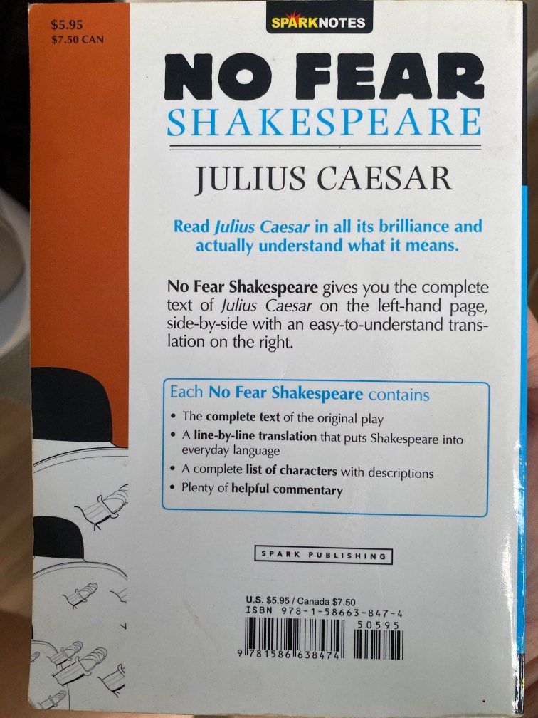 sparknotes julius caesar book