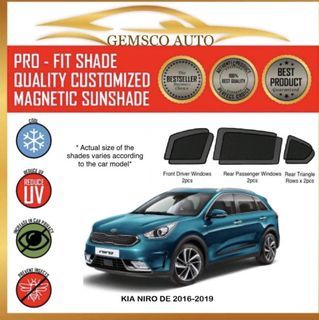 Kia Niro Car Magnetic Sunshade 2016-2021 (7pcs)