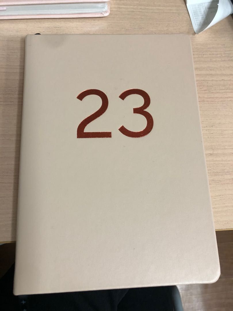 Kikki.k 2023 Planner Rose Gold, Hobbies & Toys, Stationery & Craft