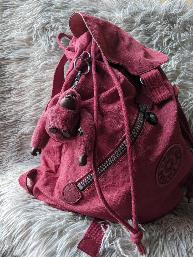 Kipling Drawstring Backpack Women s Fashion Bags Wallets