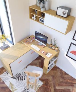 Kitchen/Study Table Top Extension Swivel Metal Hardware (exclude wood panel)