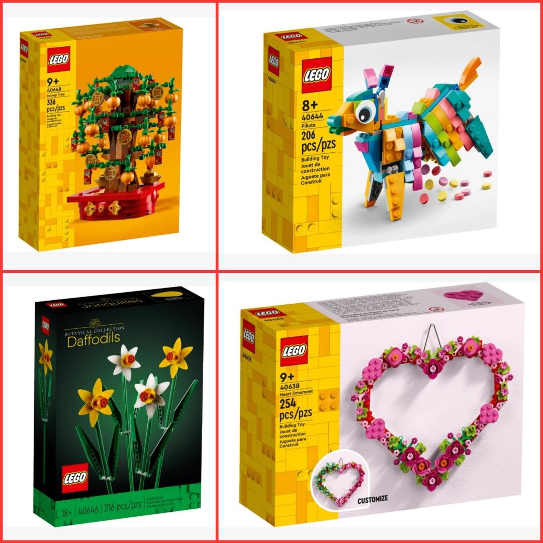 Lego 2023 CNY, BrickHeadz, Technic, Minecraft, Marvels, Hobbies & Toys, Toys  & Games on Carousell