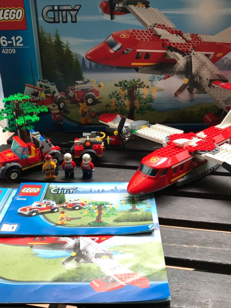 Lego fire plane 4209 cheap