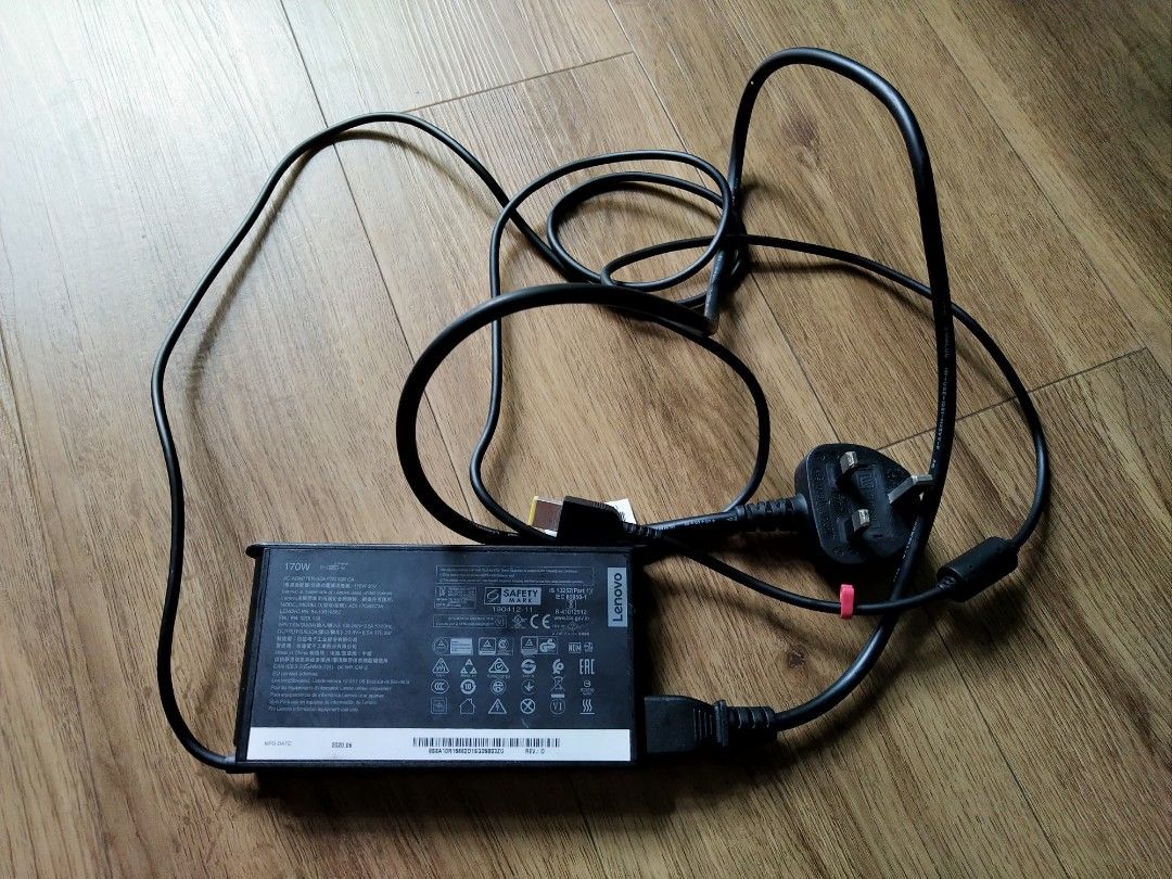 Lenovo laptop charger (170W), Computers & Tech, Parts & Accessories,  Chargers on Carousell