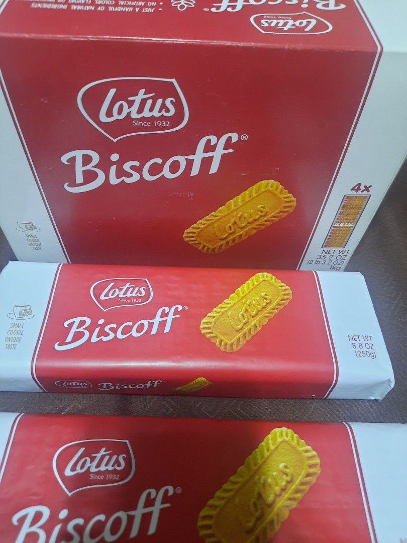 Lotus Biscoff Biscuit, Food & Drinks, Packaged & Instant Food on Carousell