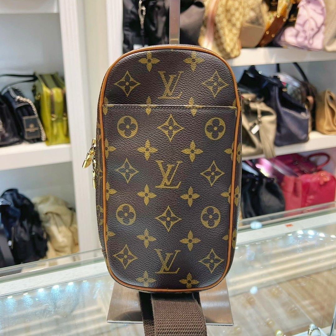 LV sling chest bag, Luxury, Bags & Wallets on Carousell