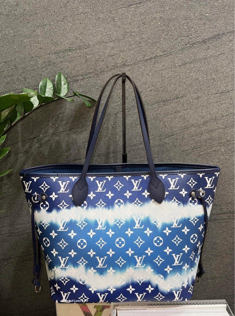 Louis Vuitton Escale Blue Neverfull MM Full Set - A World Of Goods For You,  LLC