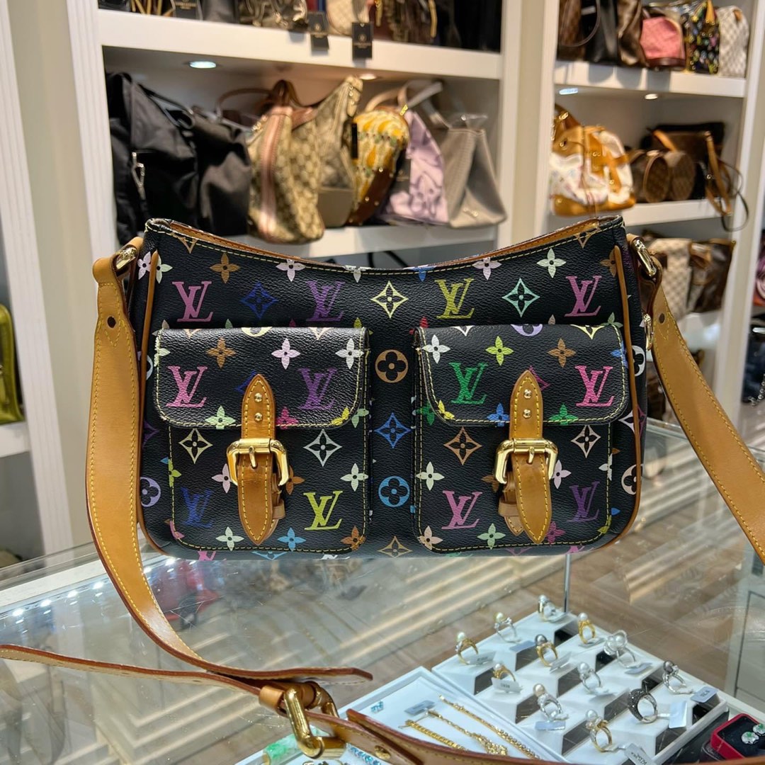 Authentic LOUIS VUITTON Trouville Handbag Multi color, Luxury, Bags &  Wallets on Carousell