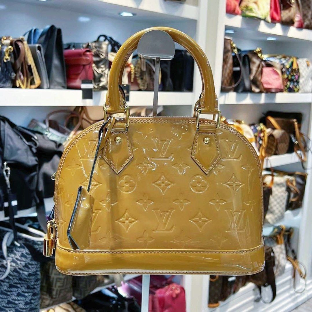 Authentic LV alma mini with sling, Luxury, Bags & Wallets on Carousell