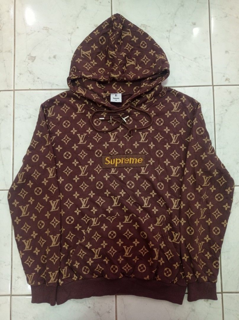 Louis Vuitton X Supreme hoodie Mens Fashion Coats Jackets and Outerwear  on Carousell