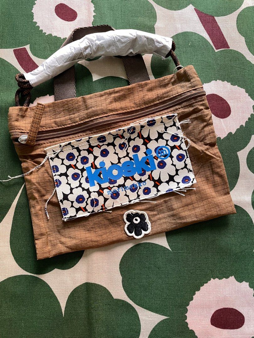 Marimekko brown Funny Cross Pocket Bag (⚫️ Black Friday Special