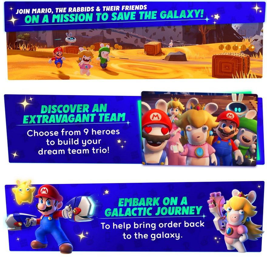 Mario + Rabbids Sparks of Hope + Limited Edition Stickers, Video Gaming ...