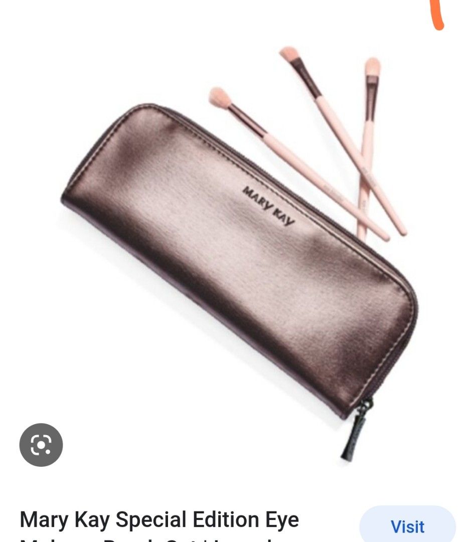 Mary Kay Eye Makeup Brush Bag Travel Size Berus Mata Dan Bag