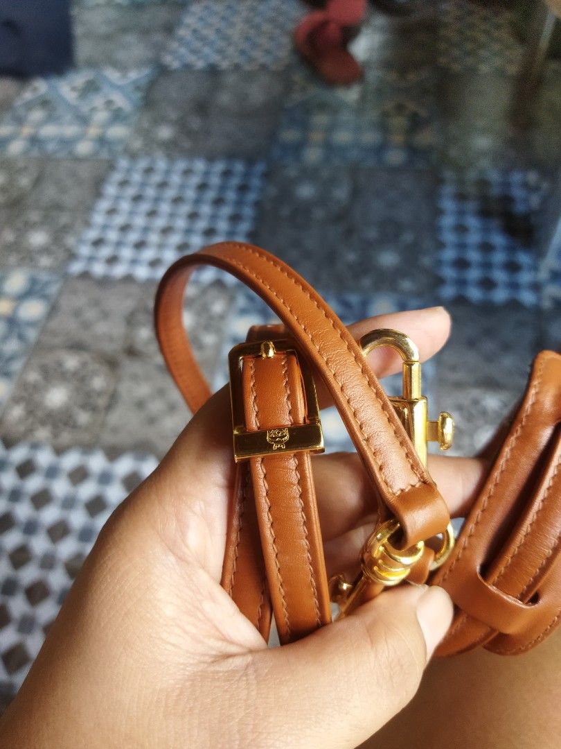MCM bag strap, Luxury, Bags & Wallets on Carousell