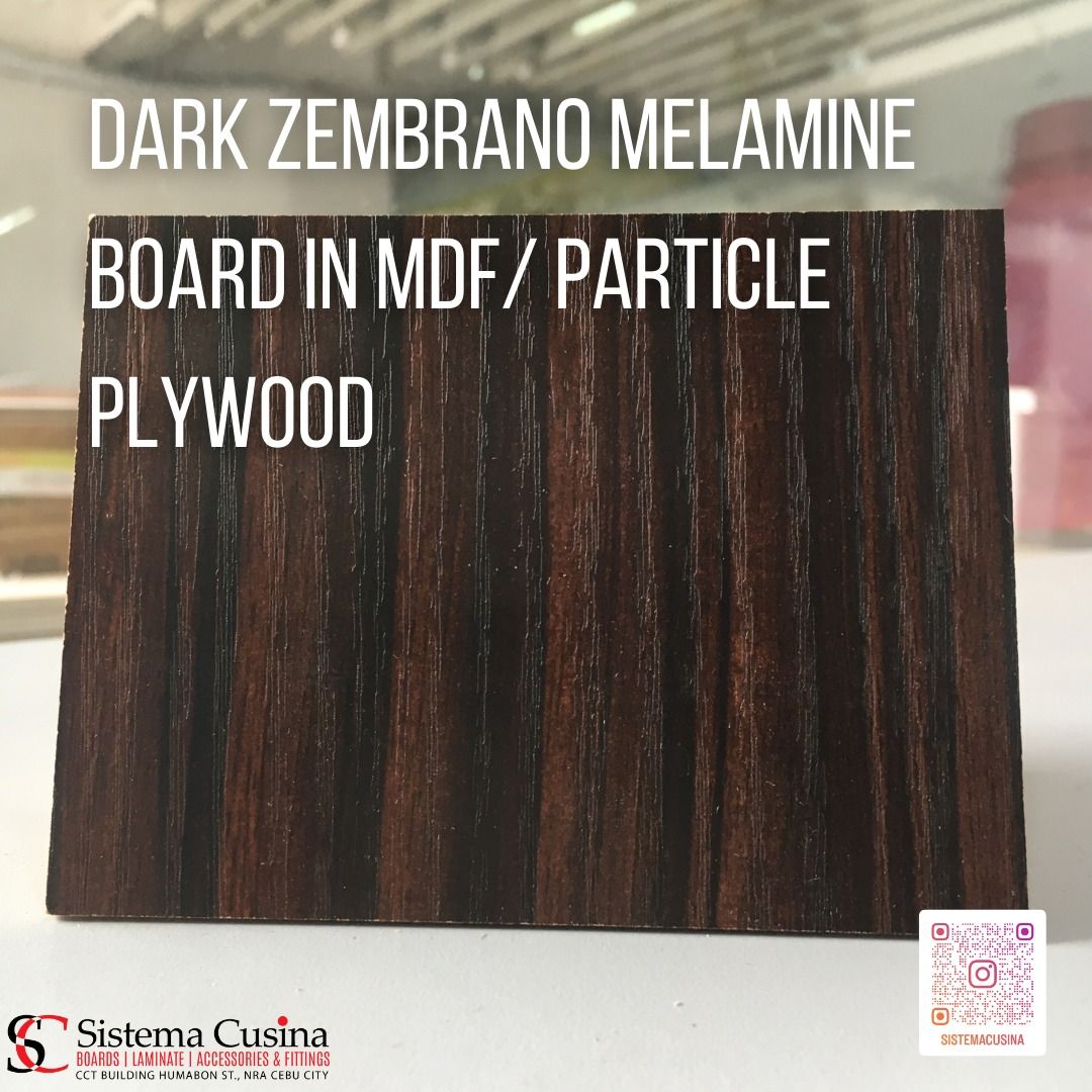MELAMINE LAMINATED BOARDS IN PLYWOOD, MDF AND PARTICLE BOARD ( DARK