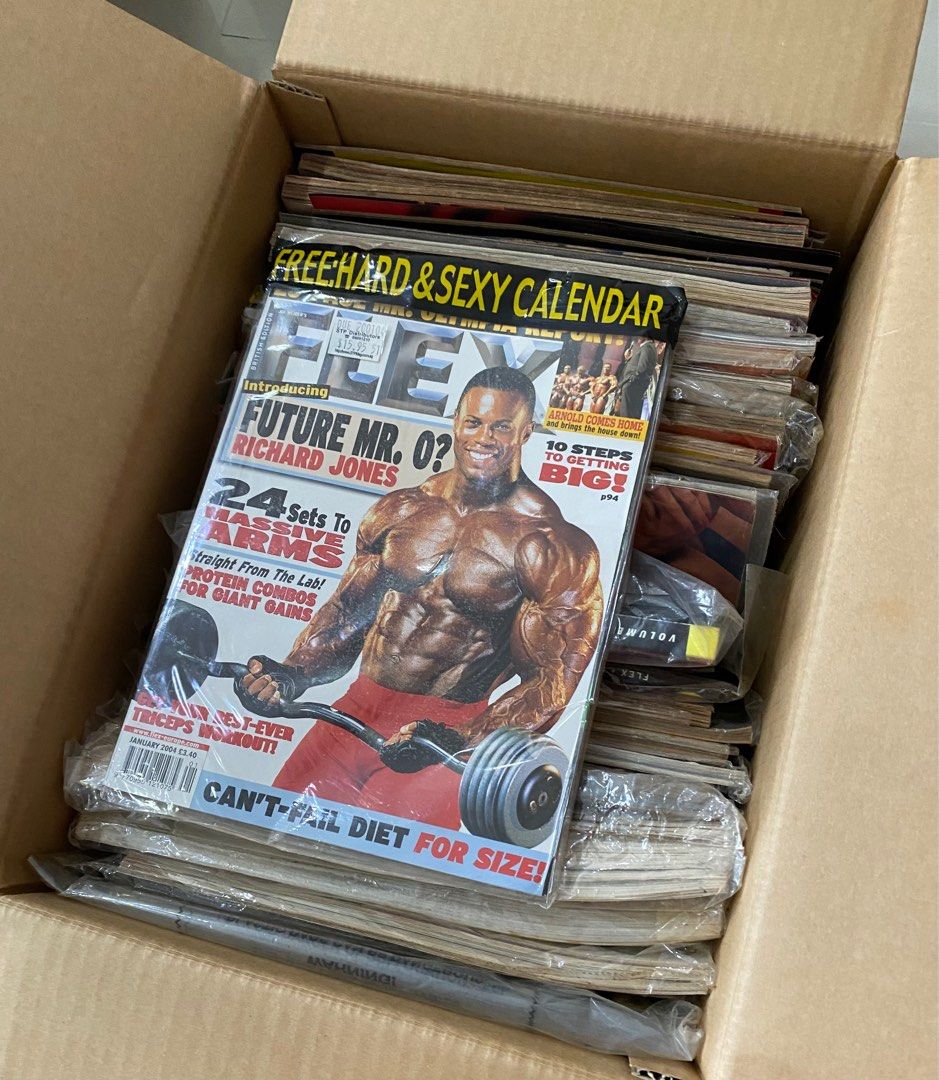 Men health & bodybuilding magazines for free, Hobbies & Toys, Books