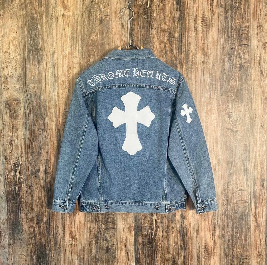 Chrome Hearts Cross Jeans Jacket