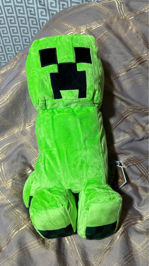 Minecraft Creeper Plush Hobbies Toys Toys Games on Carousell