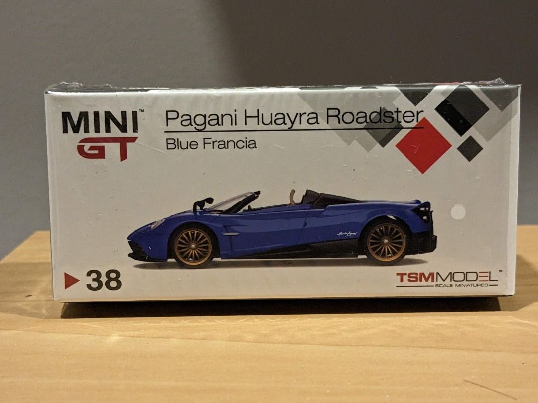 TSM Model Mini GT Pagani Huayra Roadster (Blue Francia) 1/64