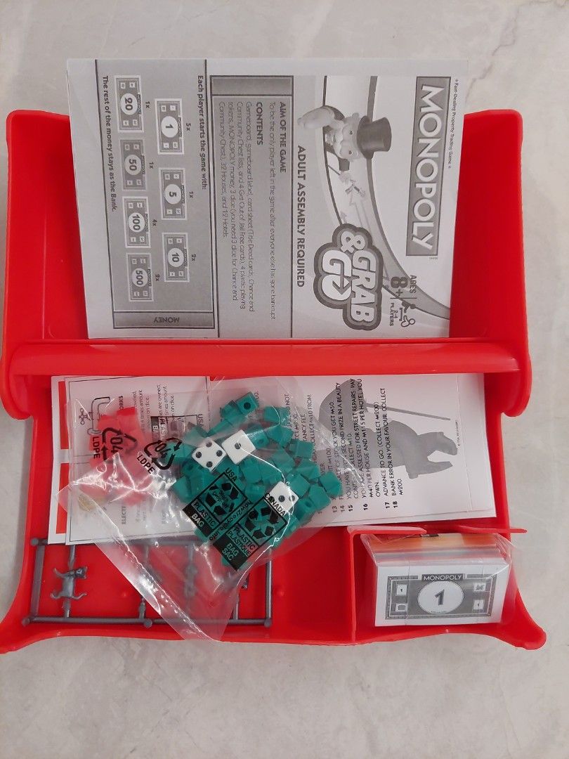 Mini monopoly, Hobbies & Toys, Toys & Games on Carousell