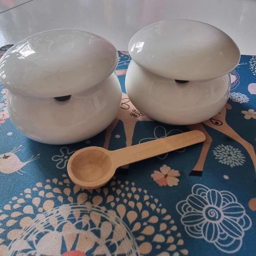 Minimalist Ceramic Condiments Wares, Furniture & Home Living