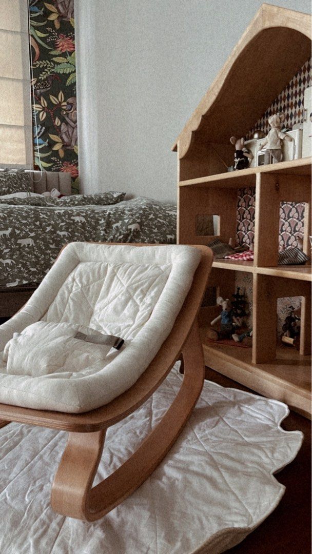 Minimalist Scandi style Baby Rocker Babies Kids Baby Nursery