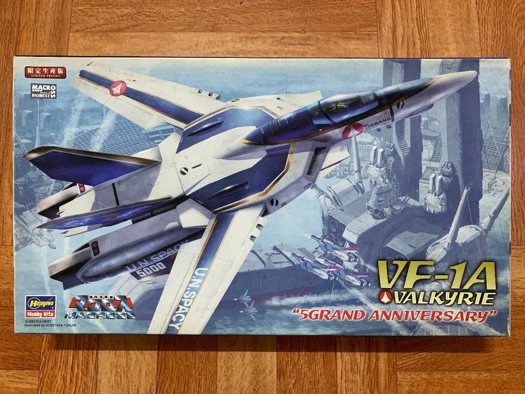 Model Kit Hasegawa 172 Scale MACROSS VF1A VALKYRIE "5GRAND