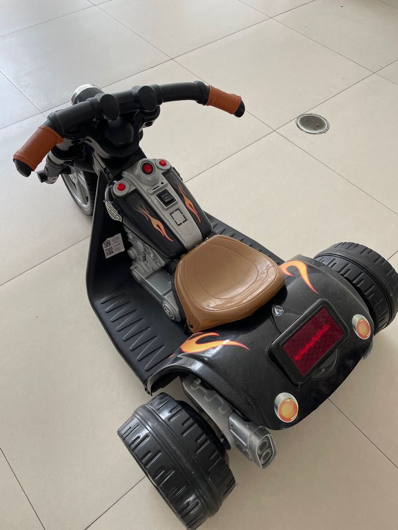 Motor aki mainan anak harley davidson, Bayi & Anak, Mainan & Baby