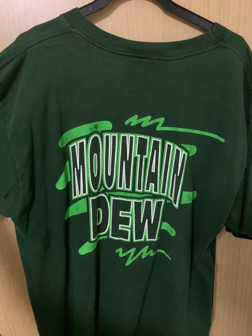 MOUNTAIN DEW VINTAGE TEE, Men's Fashion, Tops & Sets, Tshirts & Polo