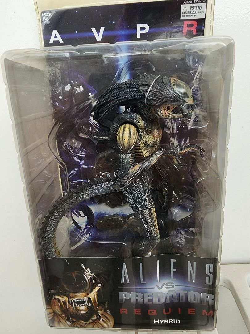 NECA AVPR Alien Vs Predator Requiem Hybrid Alien Predalien 8 Inch (rare