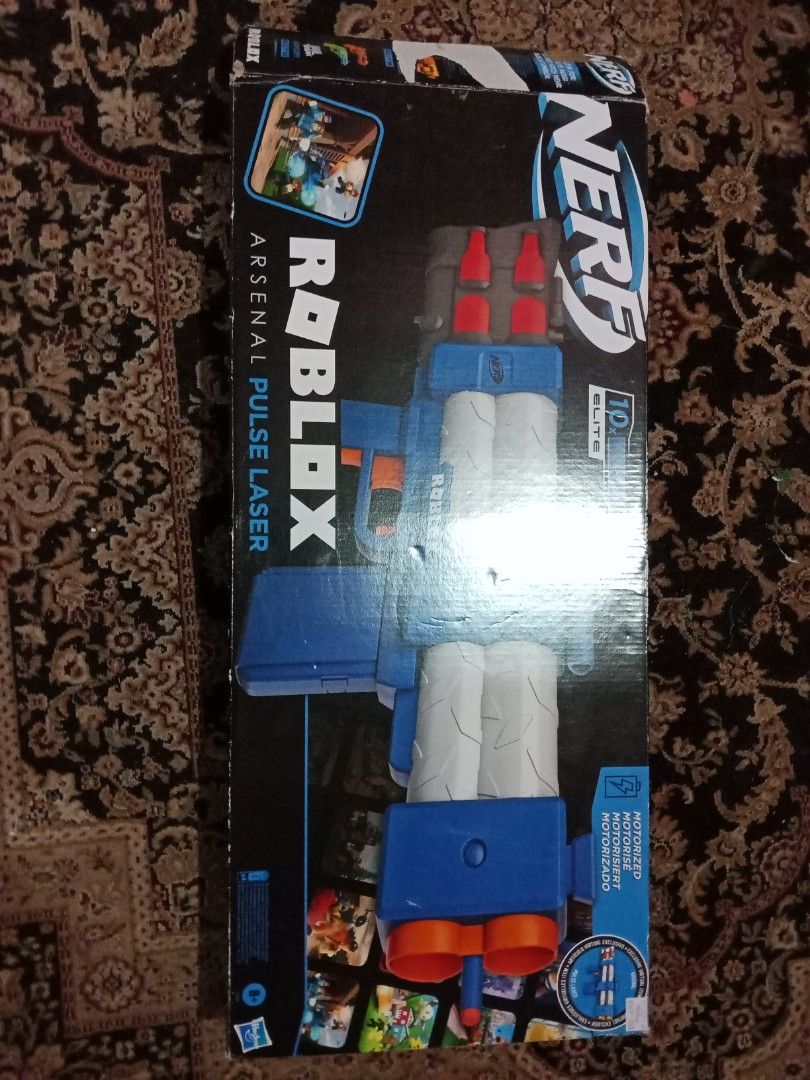 NERF Roblox Arsenal Pulse Laser, Hobbies & Toys, Toys & Games on Carousell