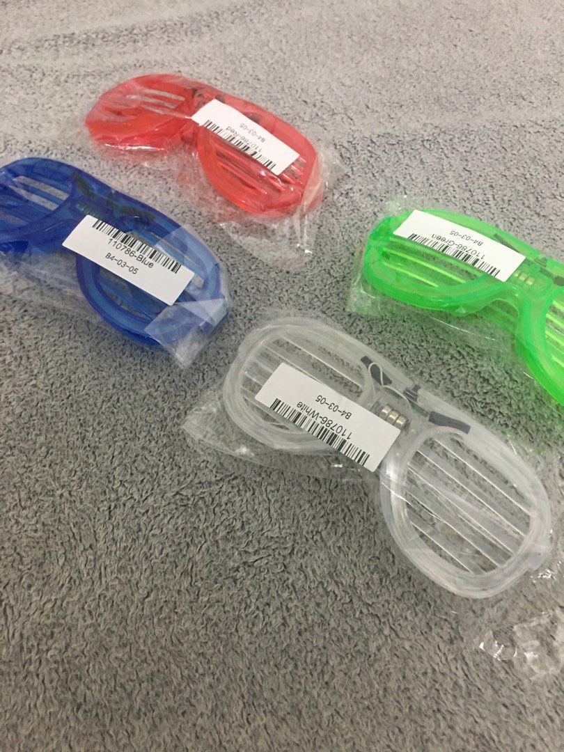 New Year Party Sunglasses (Category: Sunglasses & Eyewear) located in Rizal. Submitted by idealgadgets (Listing ID 1206373613, Image 3). Description: I’m selling this item for Php 125 each Blinking fast, slow, steady and off I do accept meet up and shipping.