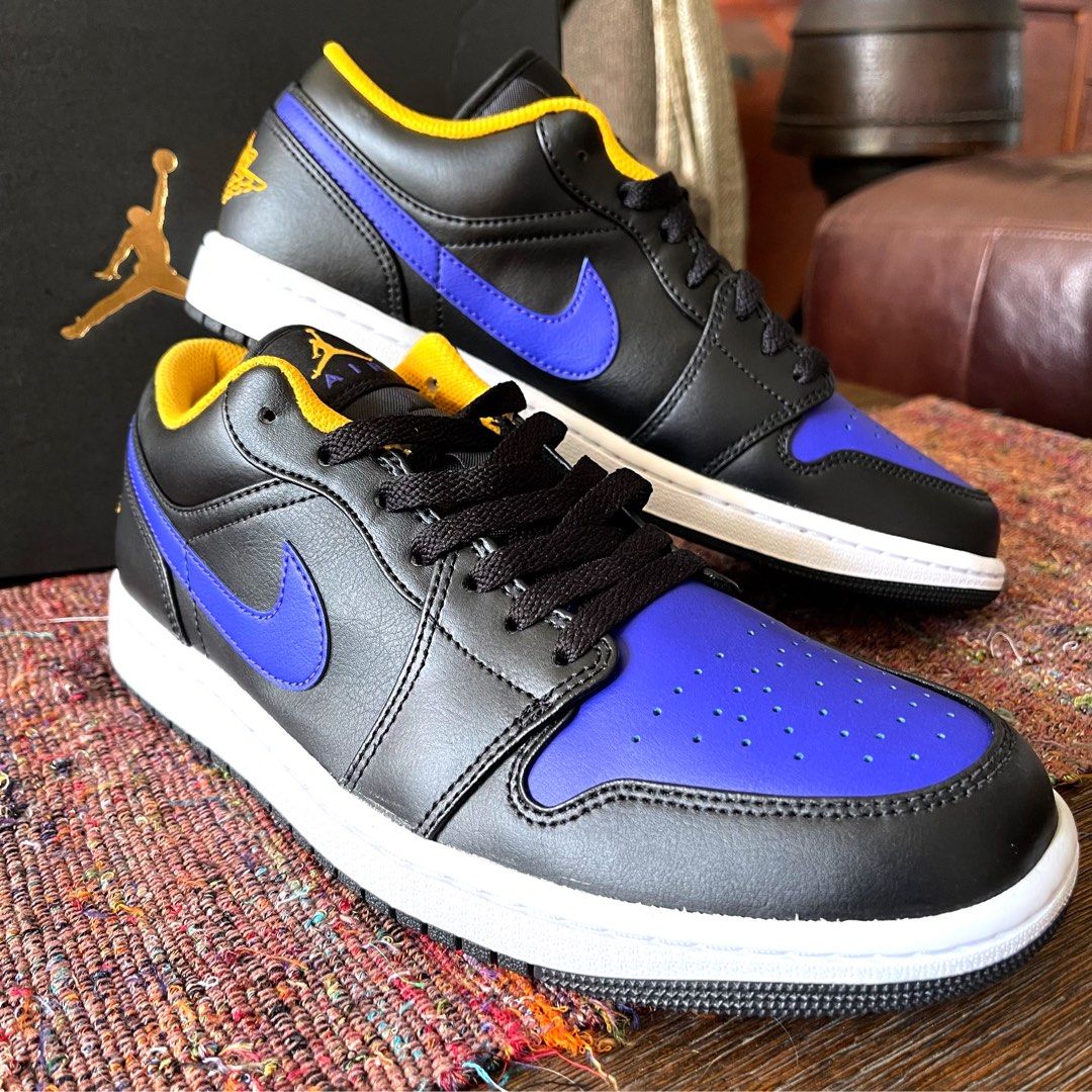 Nike Air Jordan 1 Phat Low Taxi Lakers