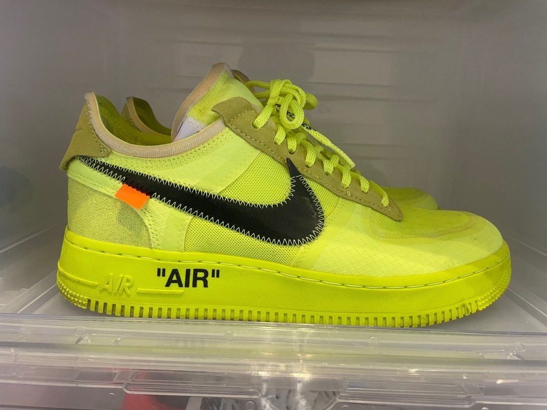 Nike off white volt af1 Men s Fashion Footwear Sneakers on