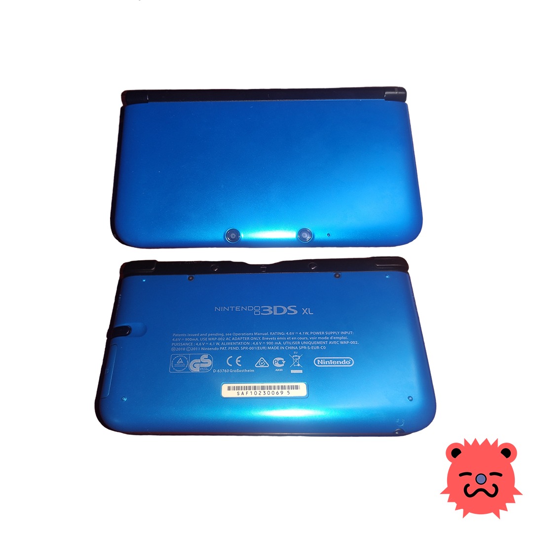 Nintendo 3DS XL Blue PAL 32 GB Full of games of your choice