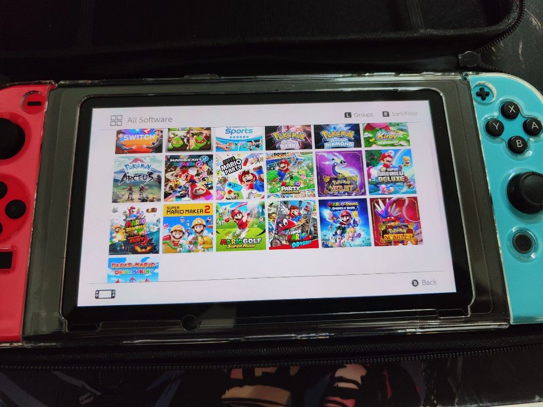 Nintendo switch v1 jailbreak 128gb, Video Gaming, Video Game Consoles